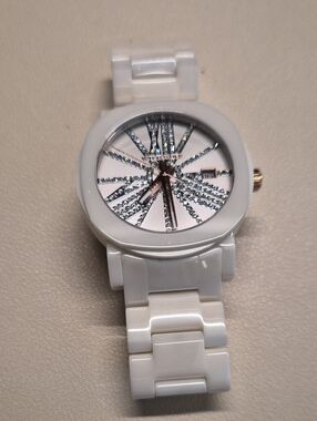 WITTNAUER Light PINK Ceramic Watch with Crystal Accent